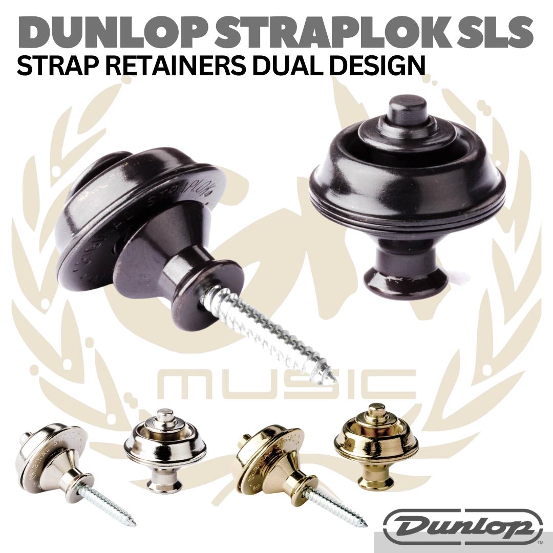JIM DUNLOP STRAPLOK Strap Retainers Dual Design | Strap lock End Pin