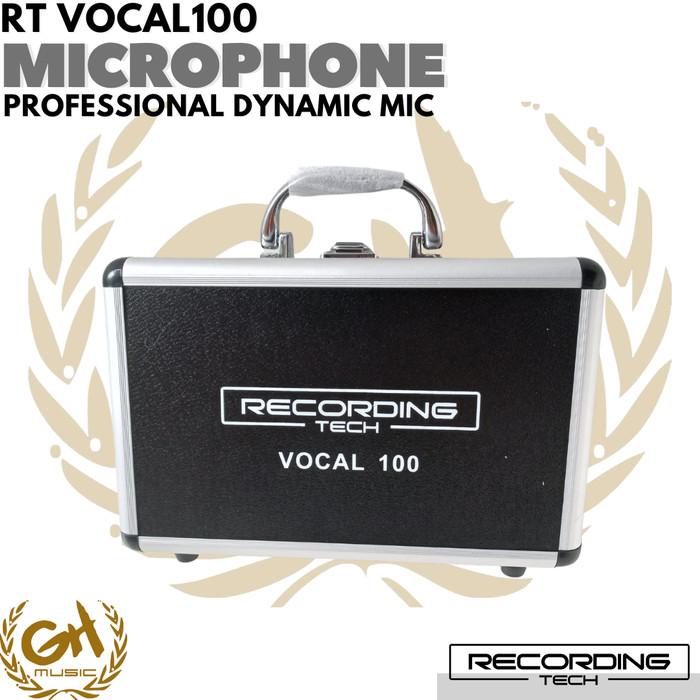 Recording Tech RT Vocal100 Professional Dynamic Mic - Mic RT Vocal 100 Microphone