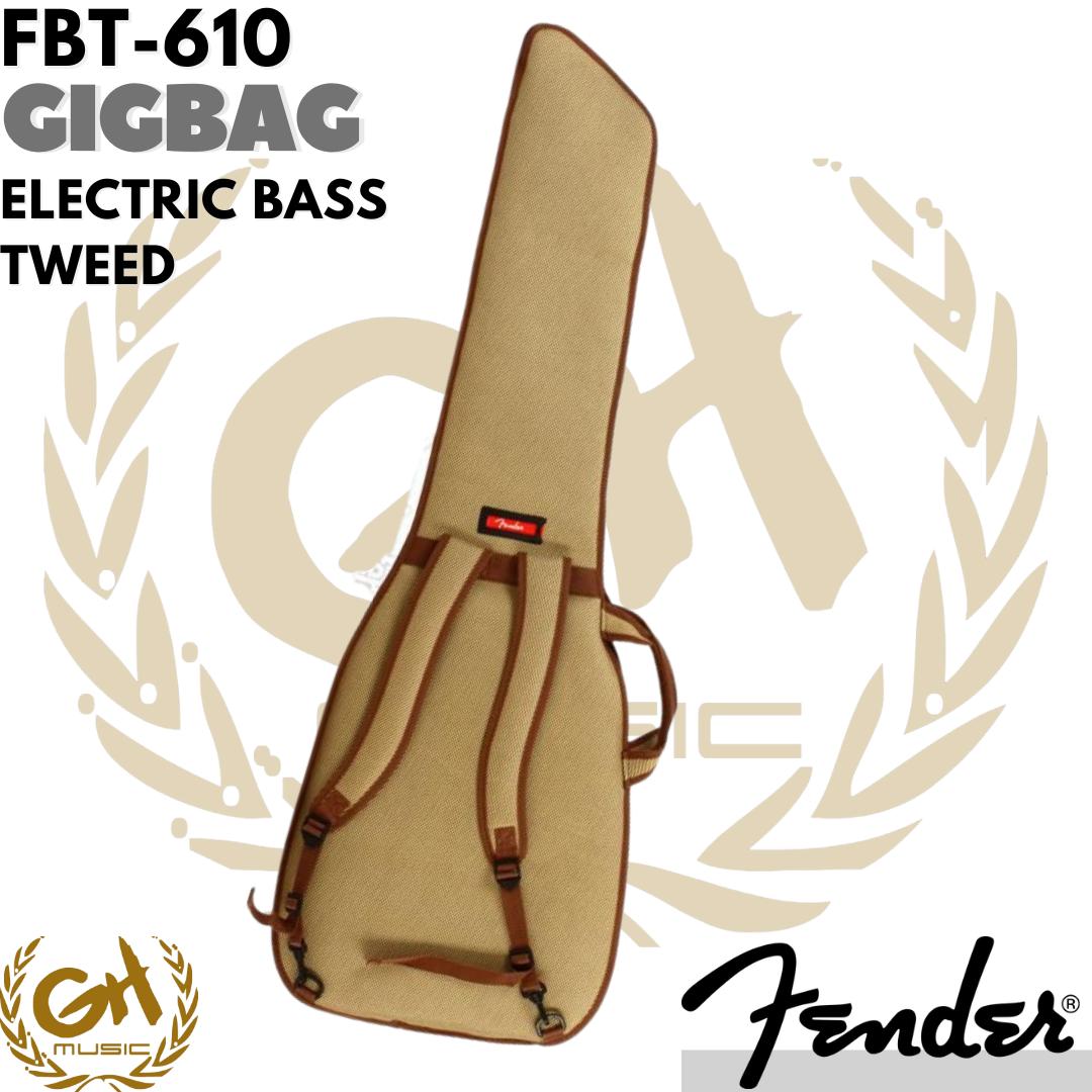 Fender FBT610 Electric Bass Gig Bag, Softcase FBT 610