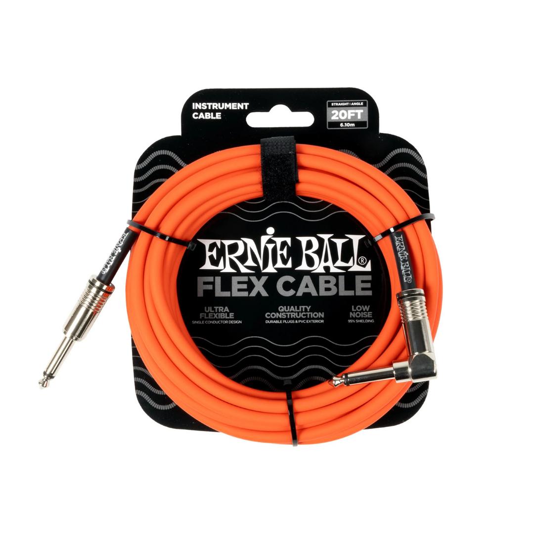 Ernie Ball Flex Instrument Cable - Kabel Jack Gitar Bass Instrumen Akai TS 6.5 Original