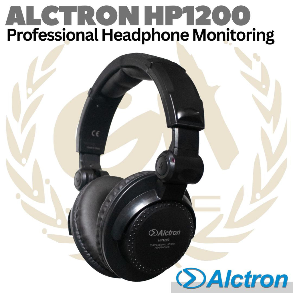 ALCTRON HP1200 Professional Headphone Monitoring | HP 1200 DJ Studio