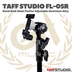 FL-05R Stand Teks Lagu Partitur Sheet Musik 180 Derajat Adjustable FL-05R - Stand Book FL05R Stand Lipat FL 05R