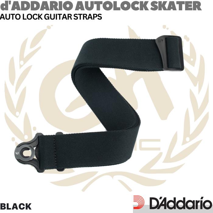 D'Addario Auto Lock Strap - Strap Gitar