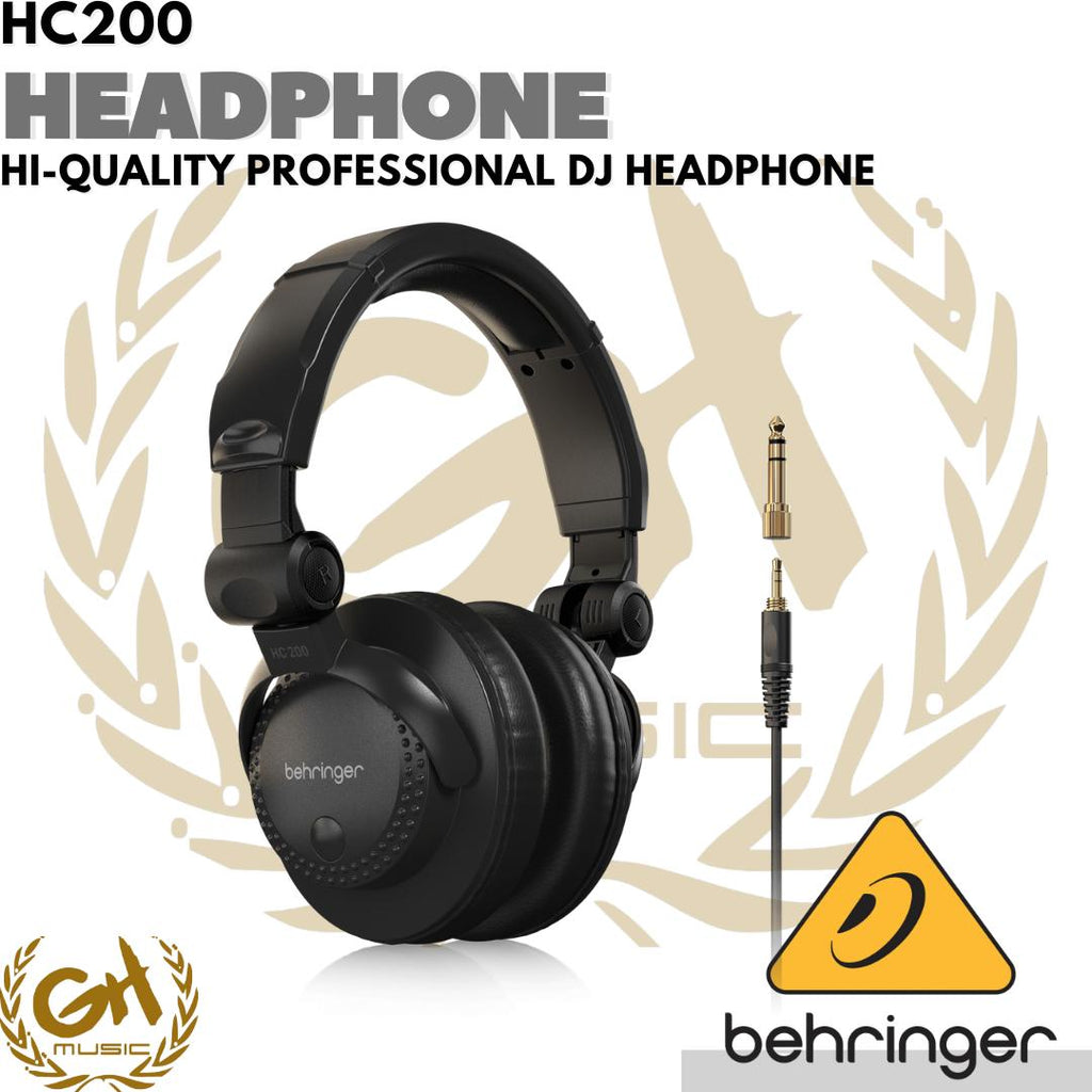 Behringer HC200 High-Quality Professional DJ Headphone