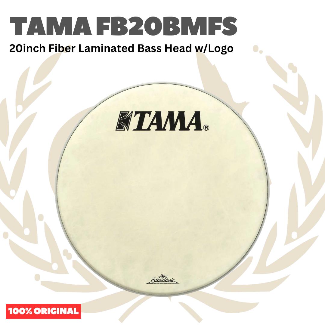 TAMA FB-BMFS Fiber Laminated Bass Head w/Logo - Membran Bass Drum