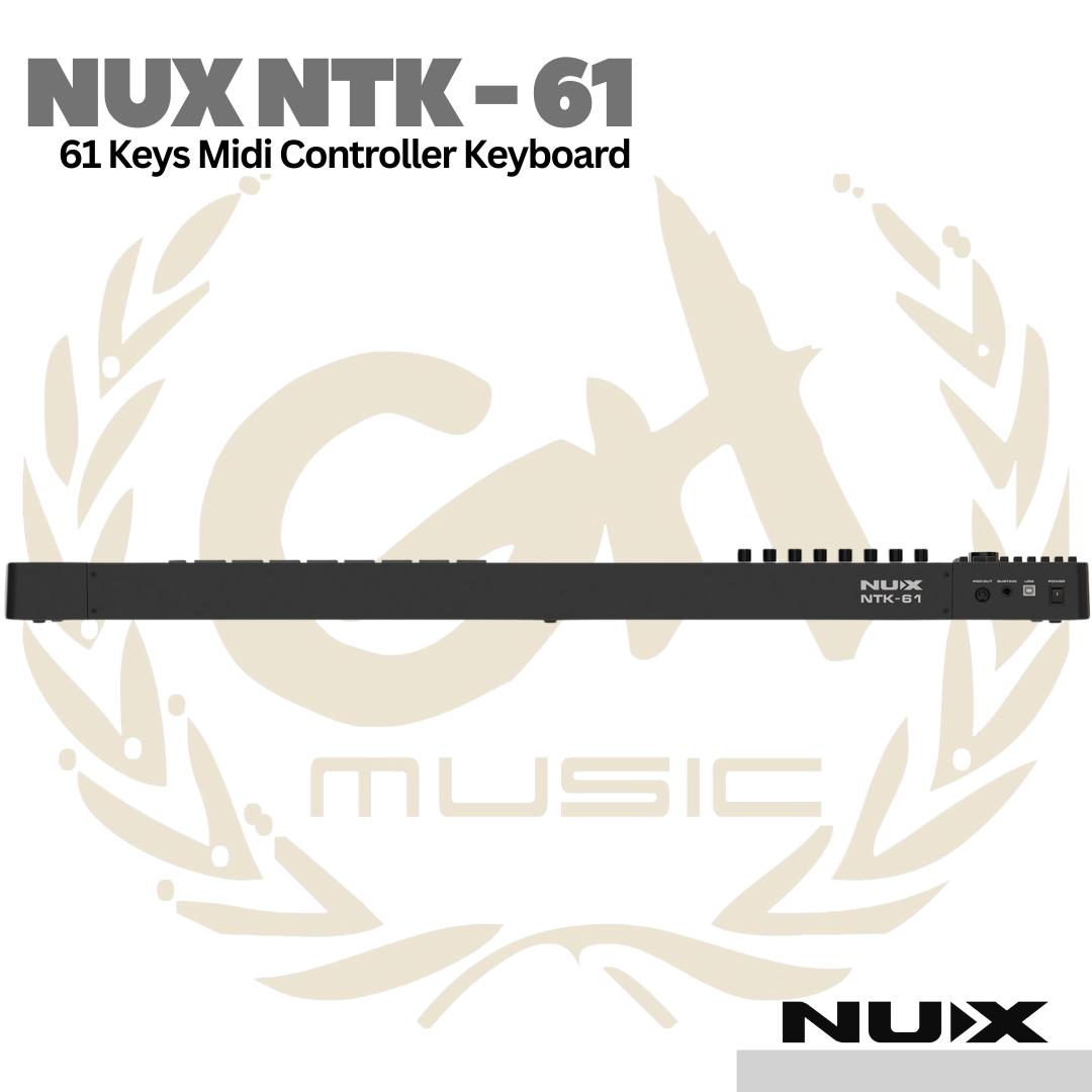 Nux NTK-61 Midi Keyboard Controller 61 Keys - Keyboard