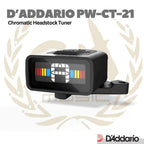 D'addario PW-CT-21 Chromatic Headstock Tuner - CT21 - Gitar Bass