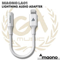 MAONO LA01 USB Lightning TRRS Audio Adapter for Iphone | Converter