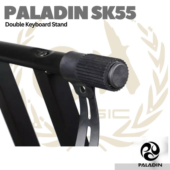 Paladin SK55 Double Keyboard Piano Stand SK-55