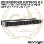 BEHRINGER EURORACK PRO RX1602 V2 16 Input Ultra Low Noise Line Mixer