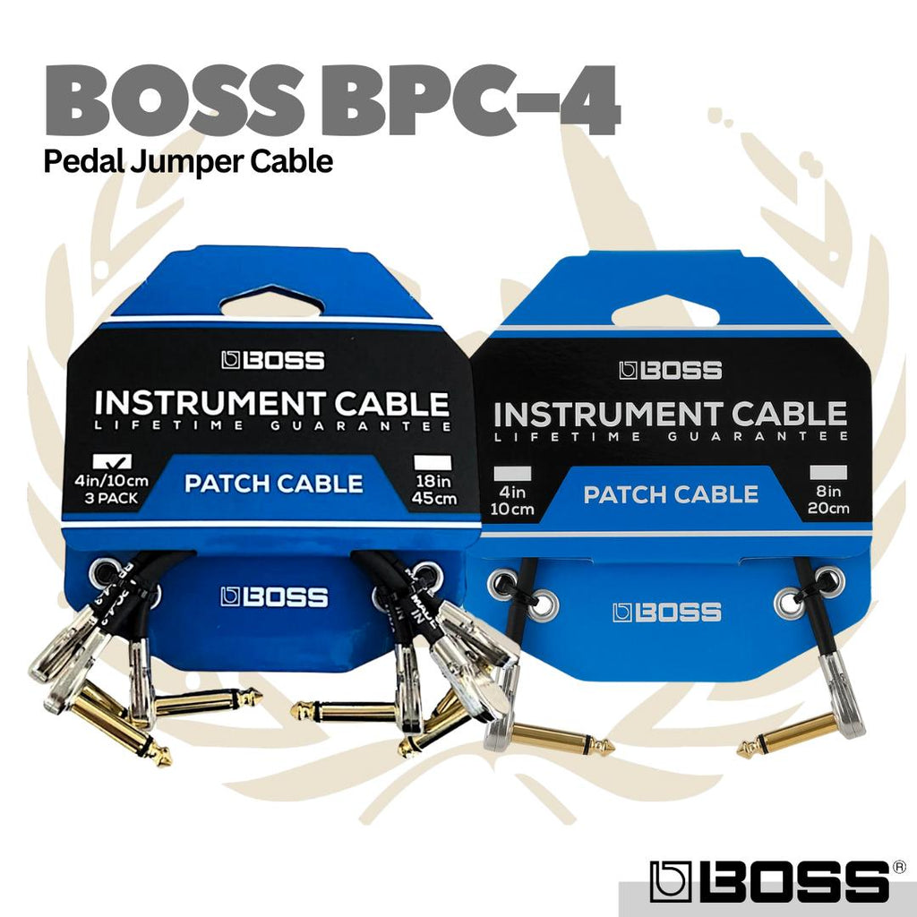 BOSS BPC-4 Patch Cable | Kabel Jumper Efek Gitar BPC4
