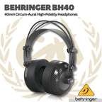 Behringer BH40 Premium 40 mm Circum-Aural High-Fidelity Headphones