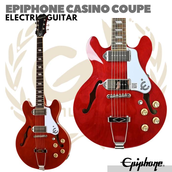 EPIPHONE CASINO COUPE Hollow Body Electric Guitar | Gitar Listrik