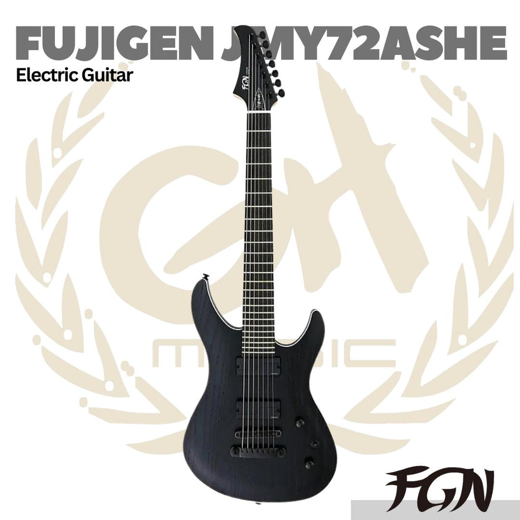 FGN Fujigen JMY72ASHE 7 Strings Electric Guitar | Gitar Elektrik JMY-72ASHE 7 Senar