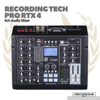 Recording Tech Pro RTX4 4-Channel Audio Mixer
