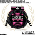 ERNIE BALL XLR Male to Female Microphone Cable | Kabel Mic XLR