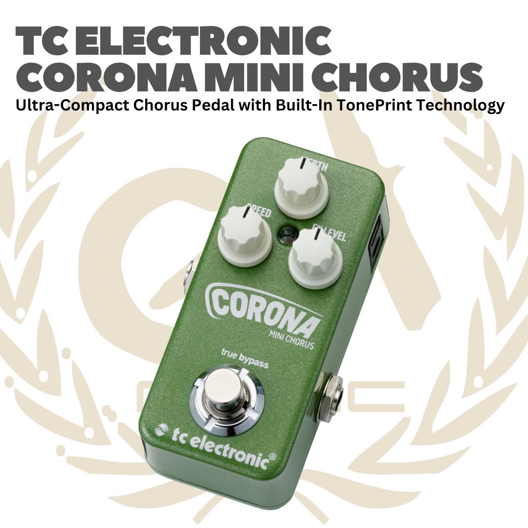 TC Electronic Corona Mini Chorus - Efek Gitas Bass Pedal