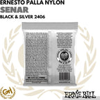 SENAR ERNIE BALL 2406 BLACK - NYLON - CLASSIC