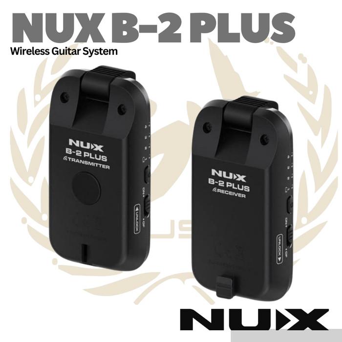 NUX B2 Plus 2.4Ghz Wireless Guitar System - Wirles Gitar Bass B-2 Plus Original