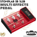 VOX SL2B STOMPLAB 2B BASS MULTI EFFECTS PEDAL, PEDAL BASS MULTI EFEK