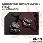 Schecter Omen Elite 6 FR Floyd Rose Left Handed Electric Guitar | Gitar Elektrik Kidal
