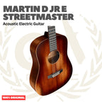 Martin D-JR-E STREETMASTER Acoustic Electric Guitar w/Bag - Gitar Akustik Elektrik