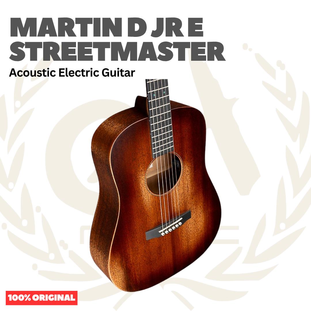 Martin D-JR-E STREETMASTER Acoustic Electric Guitar w/Bag - Gitar Akustik Elektrik