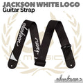 JACKSON WHITE LOGO Guitar & Bass Strap | Strep Gitar