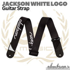 JACKSON WHITE LOGO Guitar & Bass Strap | Strep Gitar