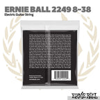 Ernie Ball 2249 Extra Slinky Stainless Steel Wound Electric Guitar Strings, 8-38