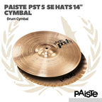 Paiste PST5 SE HATS 14 inch Cymbal - Drum Cymbal