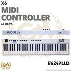 MIDIPLUS X6 61 KEYS PORTABLE KEYBOARD MIDI CONTROLLER