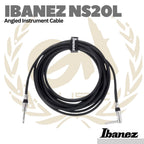 Ibanez NS20L Angled Instrumen Cable - Kabel Jack Gitar L