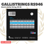 GALLISTRINGS RS946 Electric Guitar Strings 09-46 - Senar Gitar Listrik Elektrik Galli Strings RS946 Original Asli