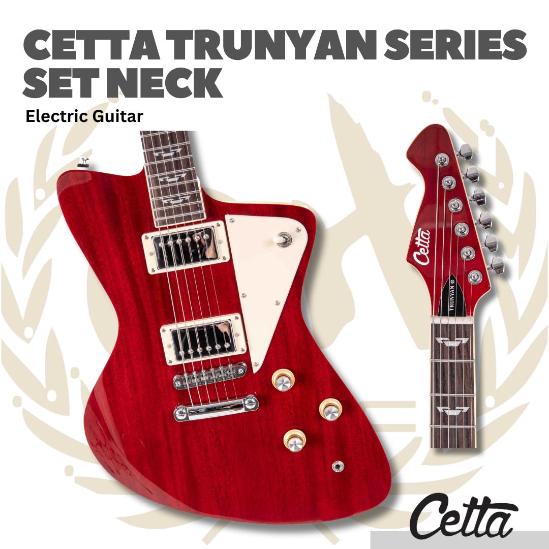 CETTA TRUNYAN SERIES SET NECK ELECTRIC GUITAR - GITAR ELEKTRIK