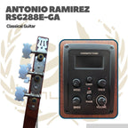 Antonio Ramirez RSG288E-GA Acoustic Electric Classical Guitar | Gitar Akustik Elektrik Klasik Nylon - Nilon