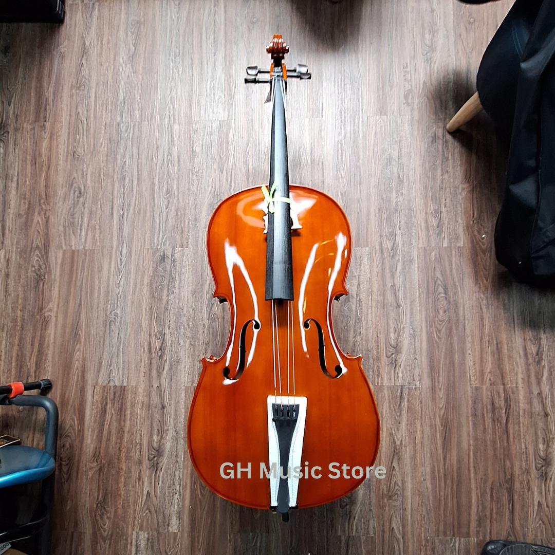 Cavaliers CC19-SW Cello Solid Wood Outfit | 4/4 3/4 1/2 Size