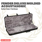 Fender Deluxe Molded Acoustasonic Guitar Case - Hard Case Gitar