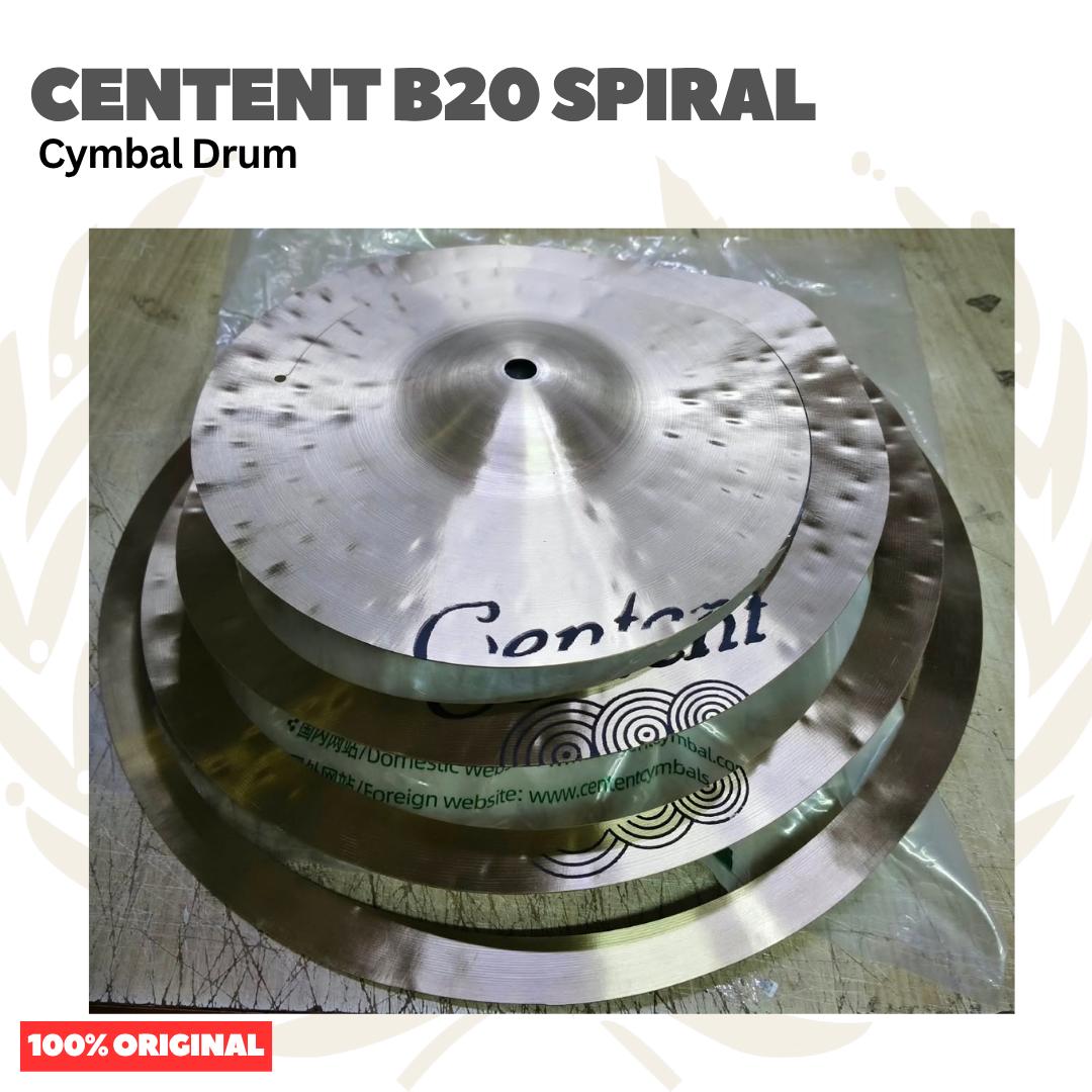 Centent B20 Spiral 16 inch Cymbal Drum - Simbal Drum