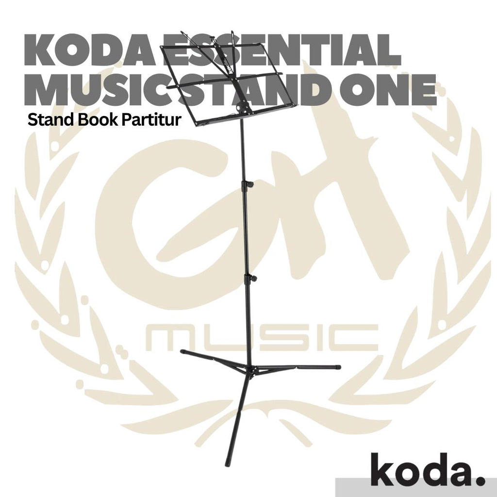 Koda Essential Music Stand ONE w/ Carrying Bag - Stand Book Partitur