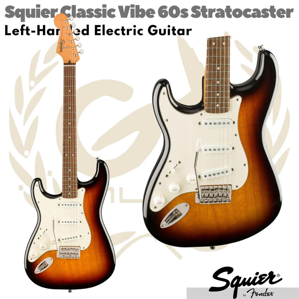 SQUIER STRATOCASTER Classic V 60s Left Handed Guitar | Gitar Kidal