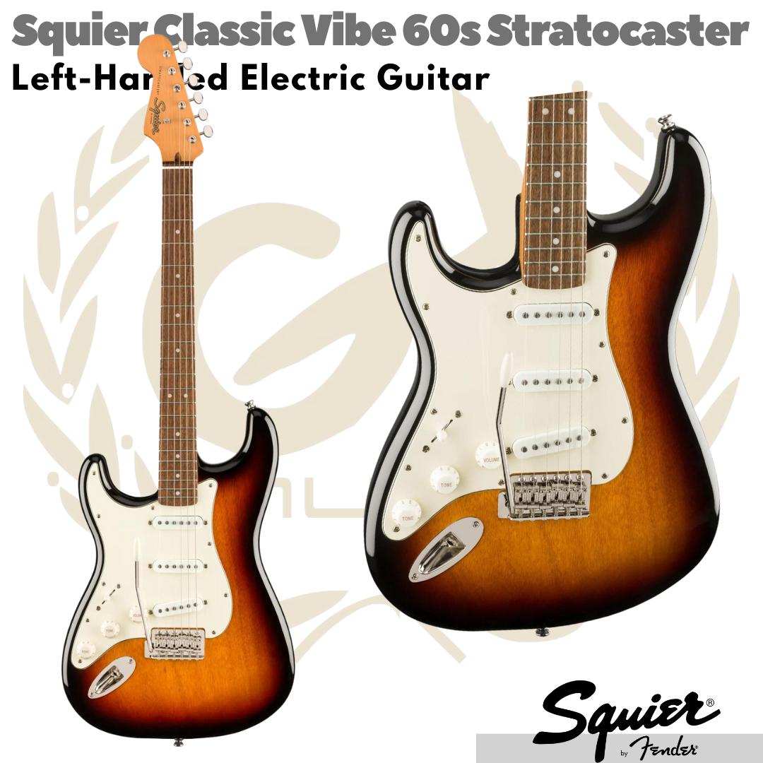 SQUIER STRATOCASTER Classic V 60s Left Handed Guitar | Gitar Kidal