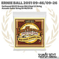 Ernie Ball 2051 12-String 80/20 Acoustic Guitar Strings, 9-46 9-26