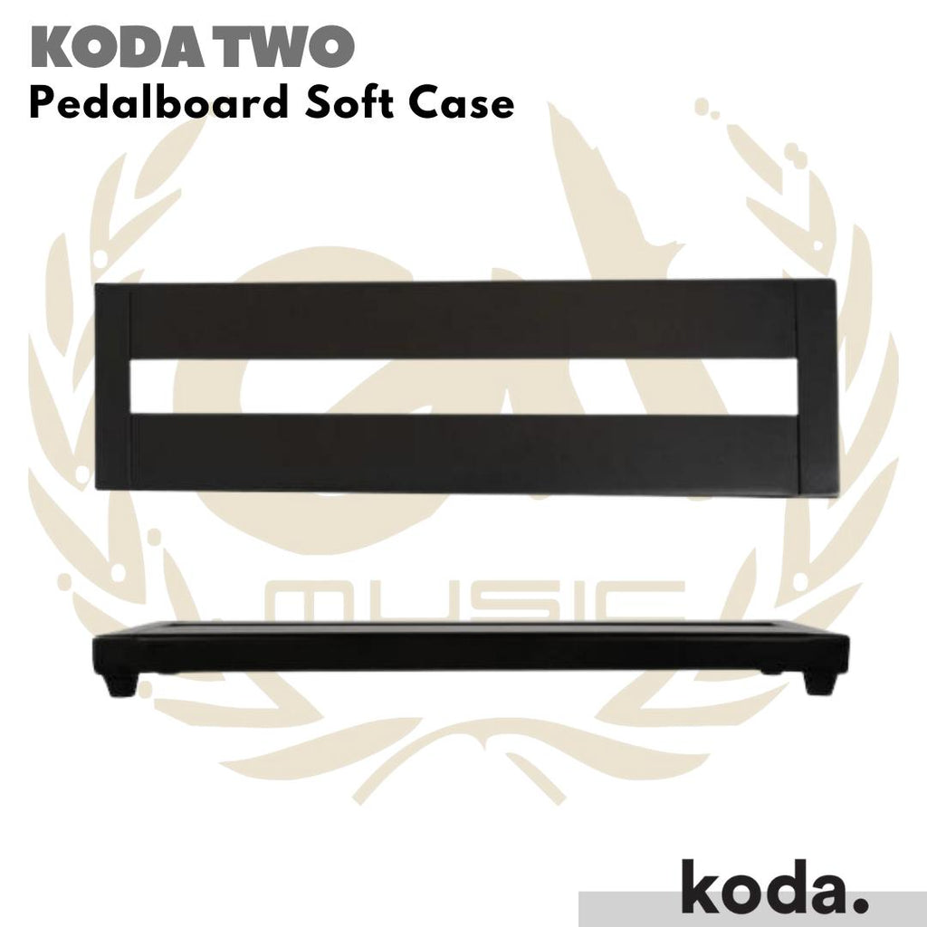 Koda Essential Effect Pedal Soft Case TWO + Pedalboard | Tas Efek