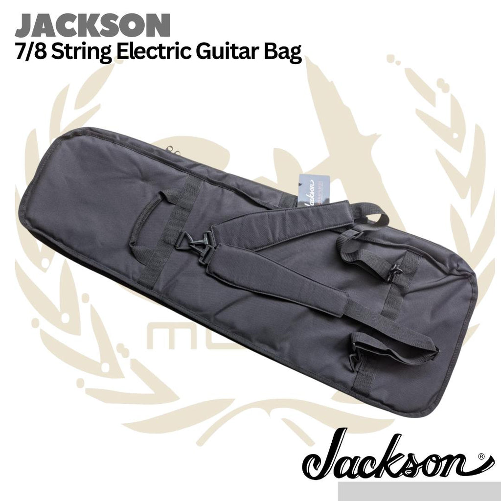 Jackson 7/8-String Electric Guitar Gig Bag - Tas Gitar Softcase