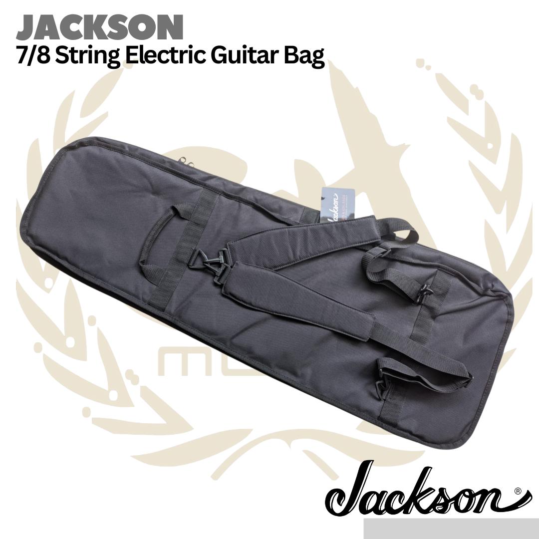 Jackson 7/8-String Electric Guitar Gig Bag - Tas Gitar Softcase
