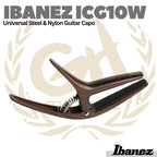 Ibanez ICGC10W Universal Steel and Nylon String Guitar Capo - Kapo