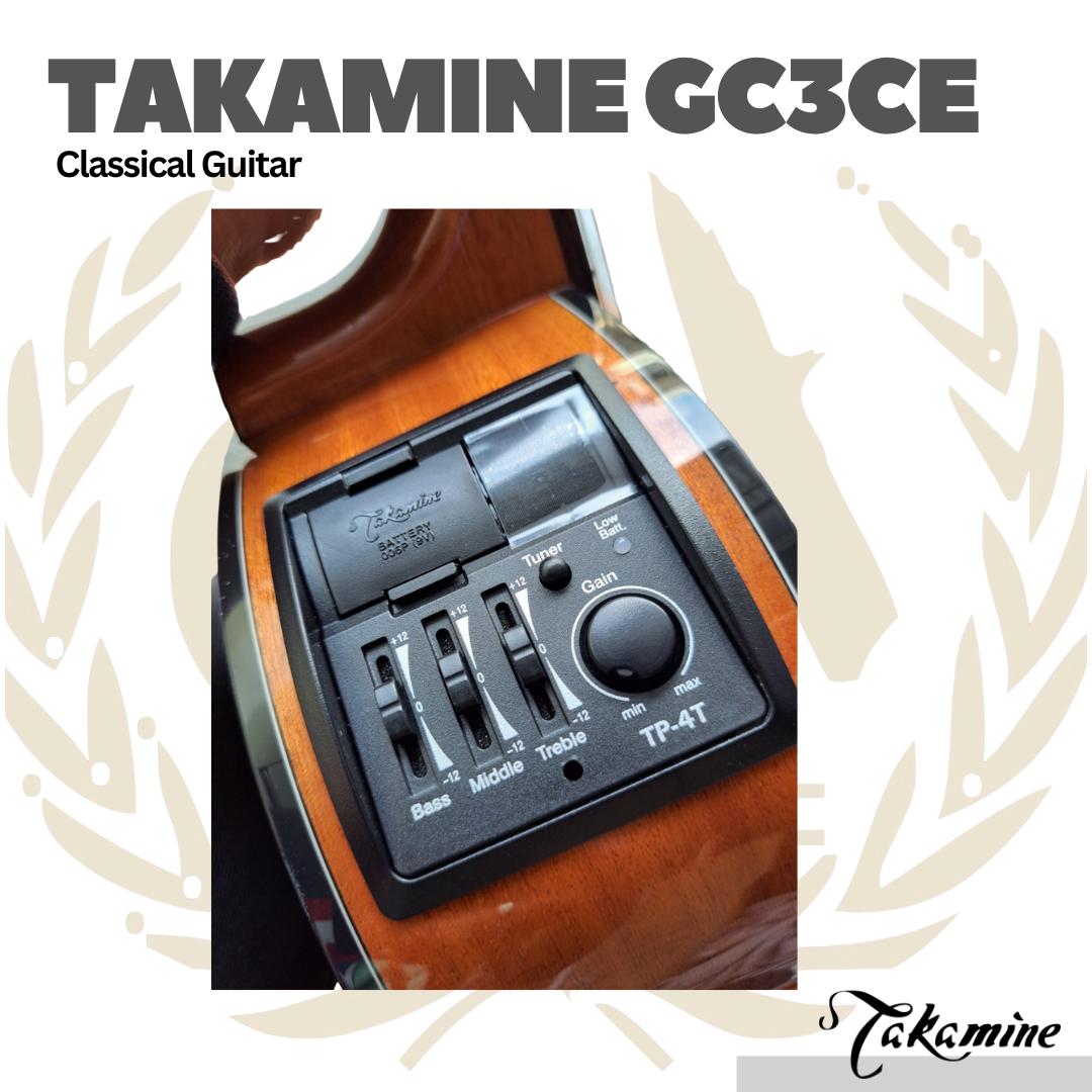 Takamine GC3CE Classical Guitar - Gitar Klasik