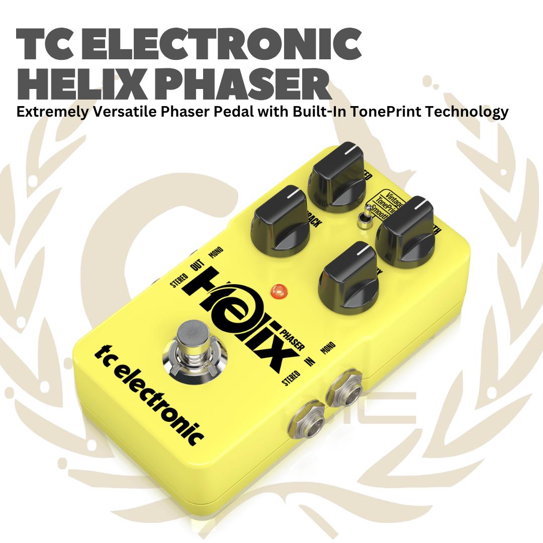 TC Electronic Helix Phaser - Efek Gitar Bass Pedal