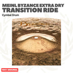 MEINL B21TSR Byzance Extra Dry Transition Ride Cymbal 21 inch - Simbal Drum